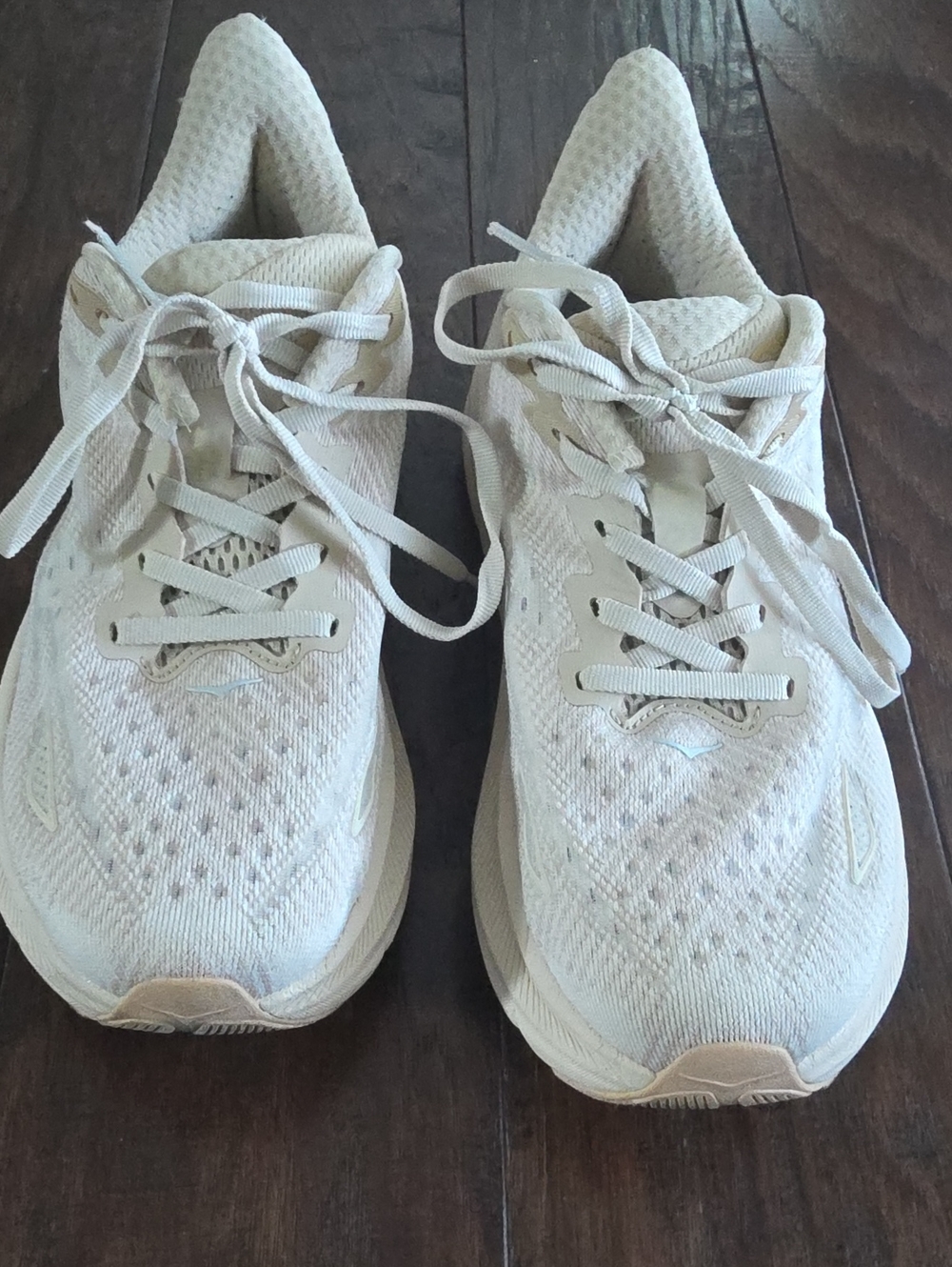 Hoka Women's Athletic Shoes in Cream - Picture 3 of 6